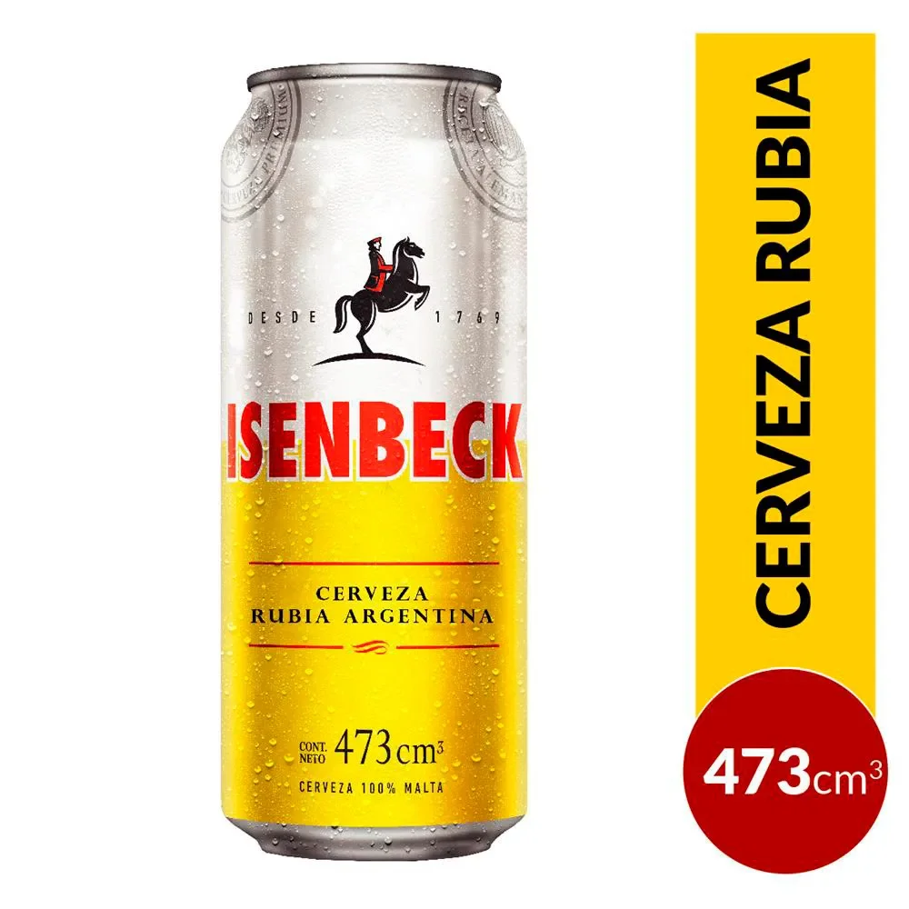Cerveza Lata Isenbeck 473 Ml