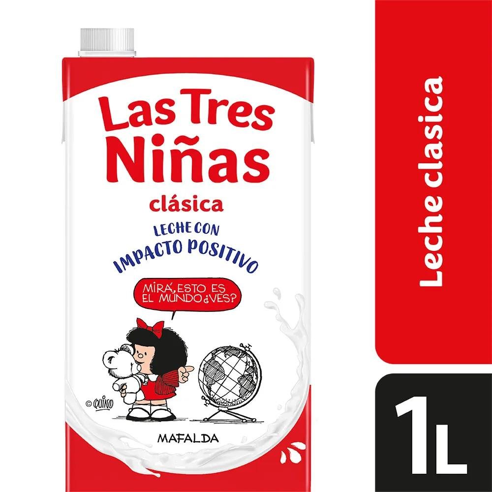 Leche Las 3 Niñas Entera 1Lts