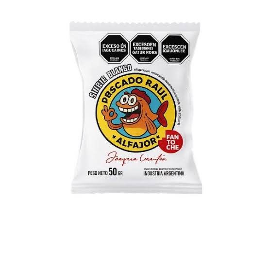 Alfajor Fantoche Pescado Raul Blanco 50Gr