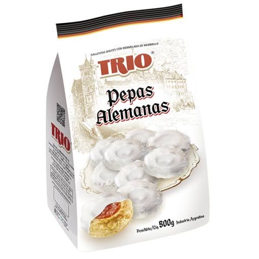 Galletita Trio Pepas Alemanas 500Gr