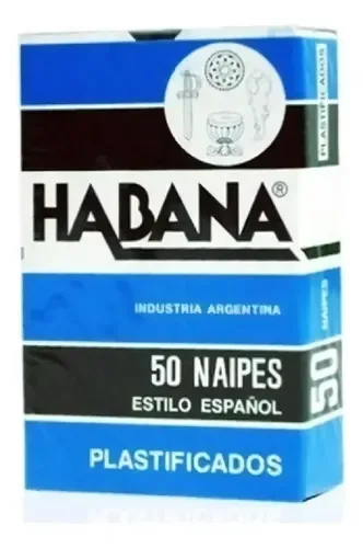 Naipes Truco Habana Plastificada