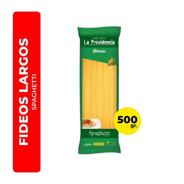 Fideo Spaguetti 500Gr Providencia