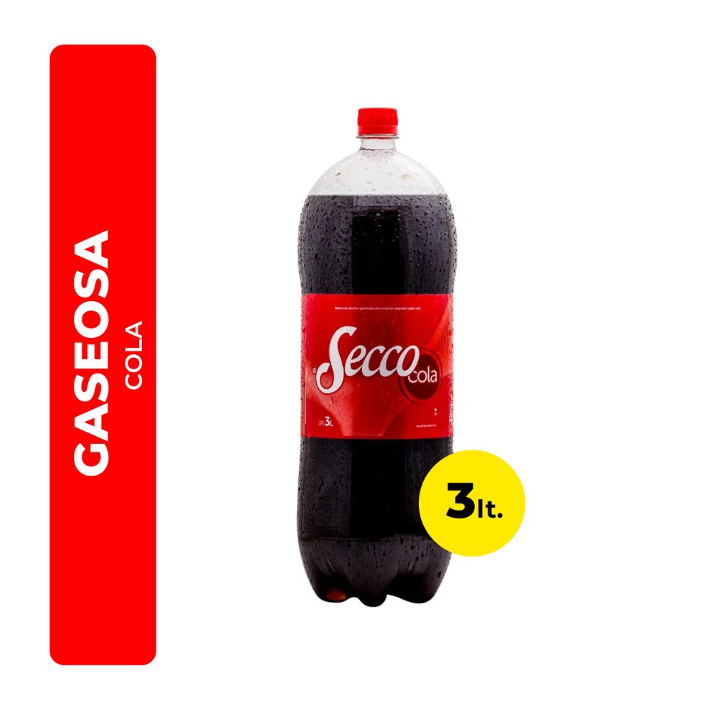 Secco Cola 3 Lts