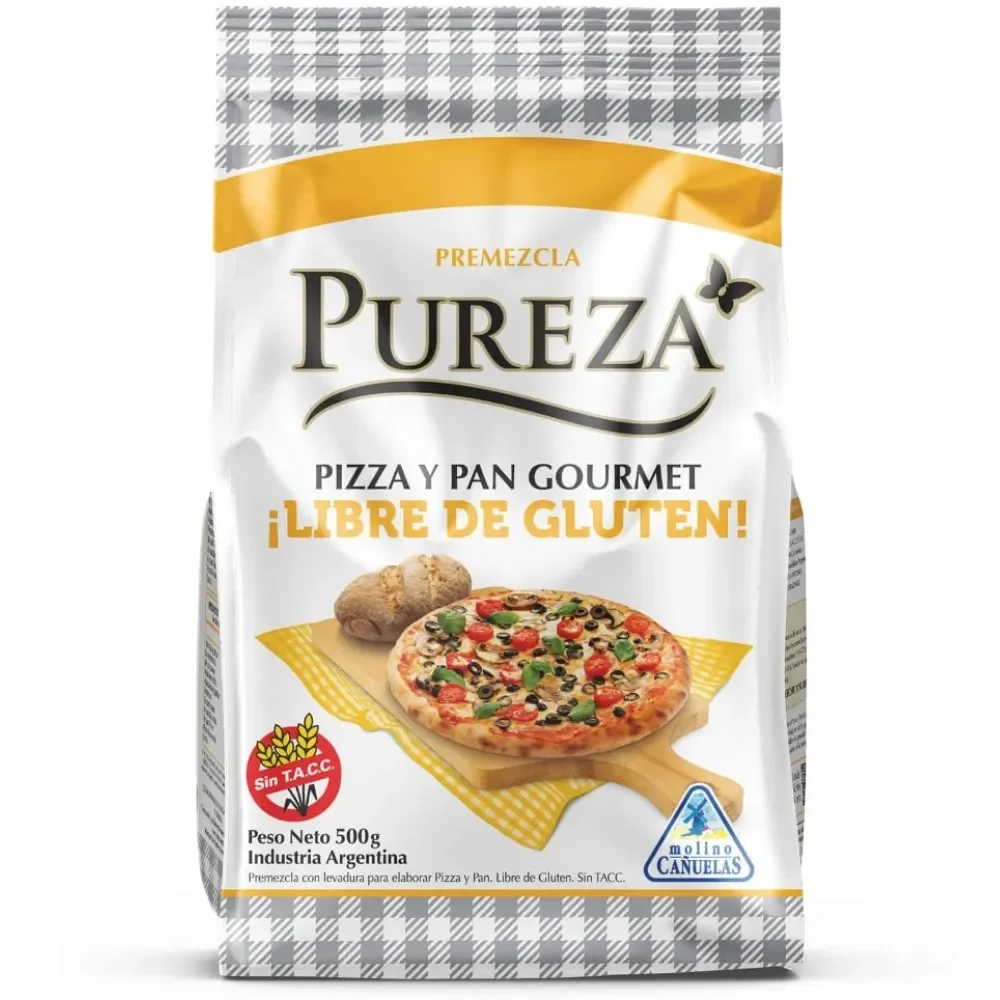 Harina Pureza Pizza Y Pan Sin Tacc 500Gr