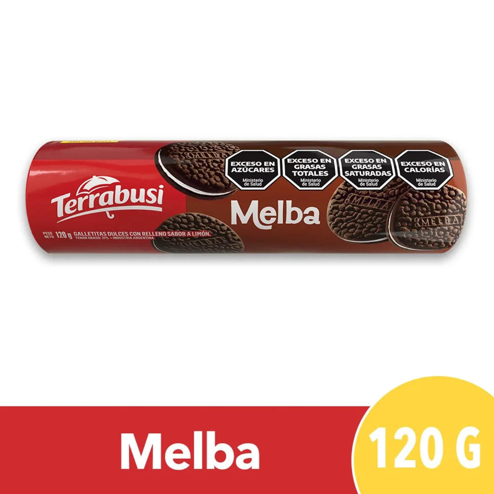 Galletitas Rellenas Melba Terrabusi 120g