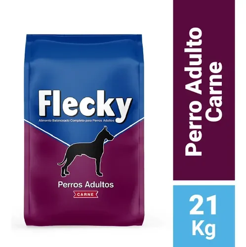 Alimento Perro Flecky Adulto Carne 15Kg