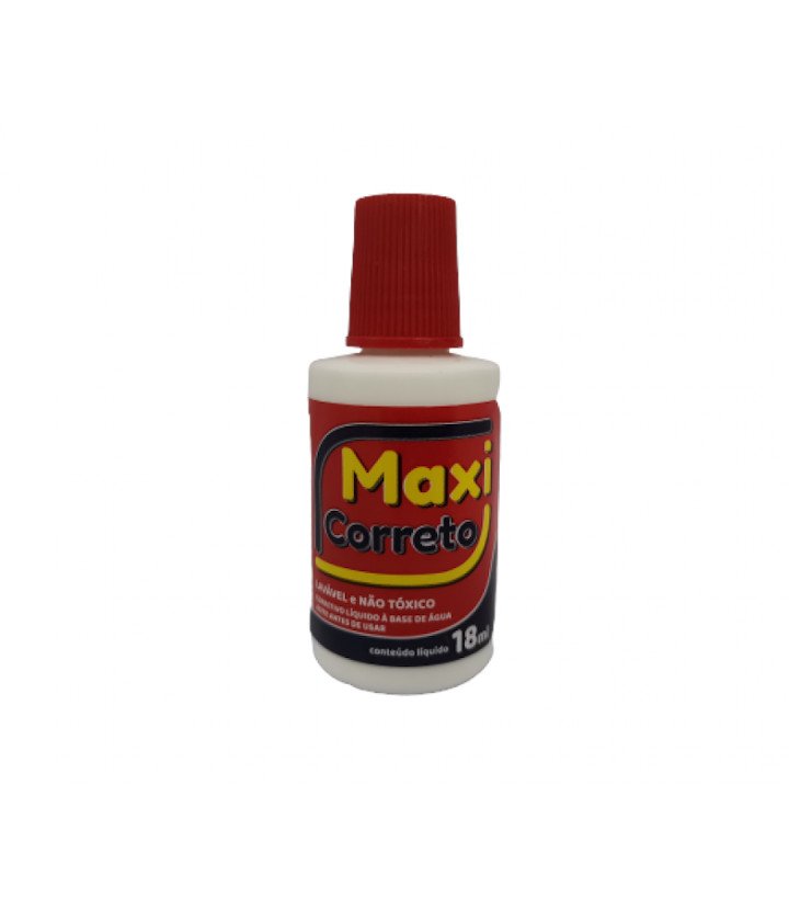 CORRECTOR LIQUIDO MAXI CORRETO - 18ML