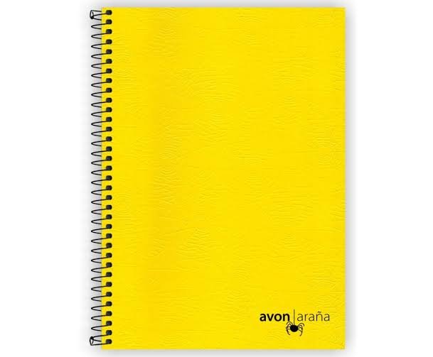 CUADERNO UNIVERSITARIO CUADRICULADO AVON ARAÑA - 96H
