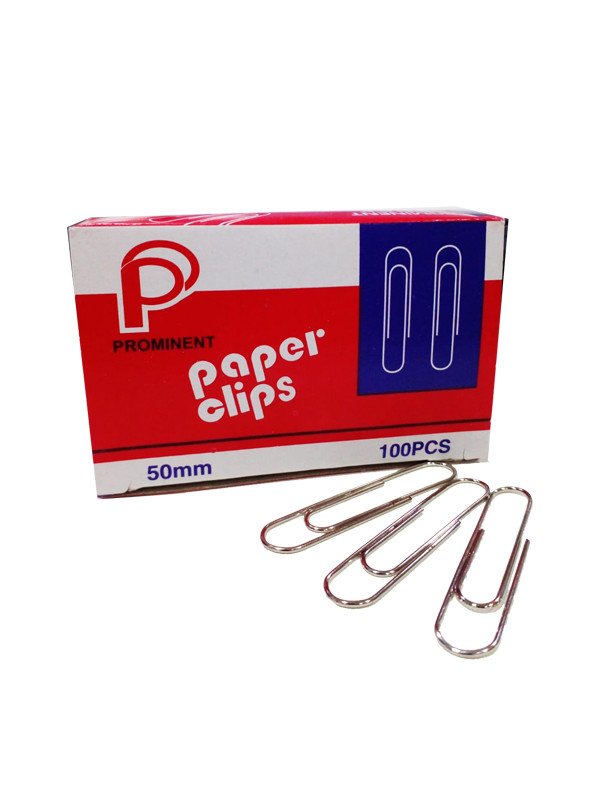 CLIPS DE 50MM MARCA PROMINENT - 100PCS.