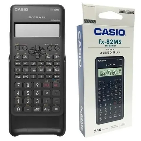 CALCULADORA CIENTIFICA CASIO FX-82MS 2DA EDICION