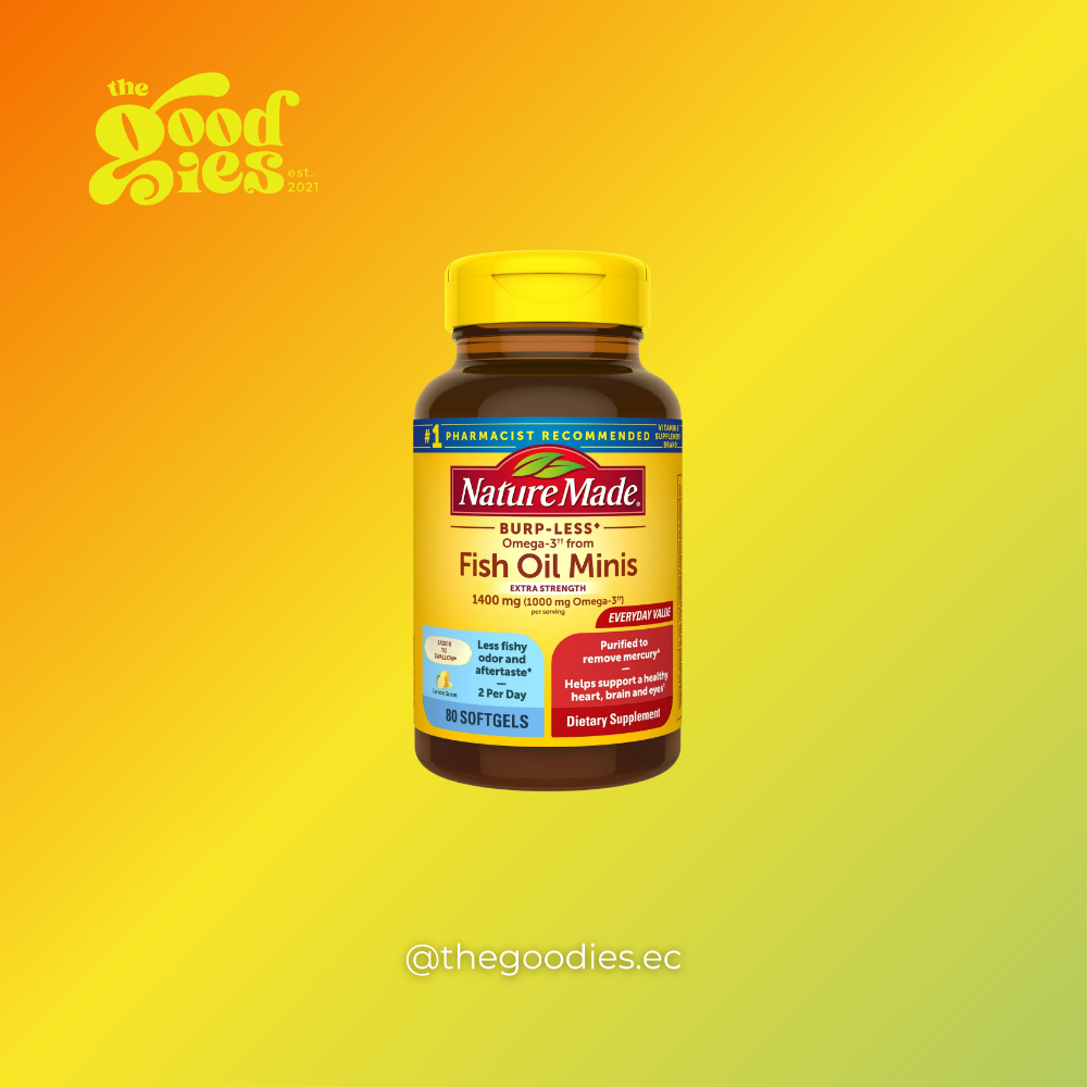 Nature Made Fish Oil Mini 1400 mg 80