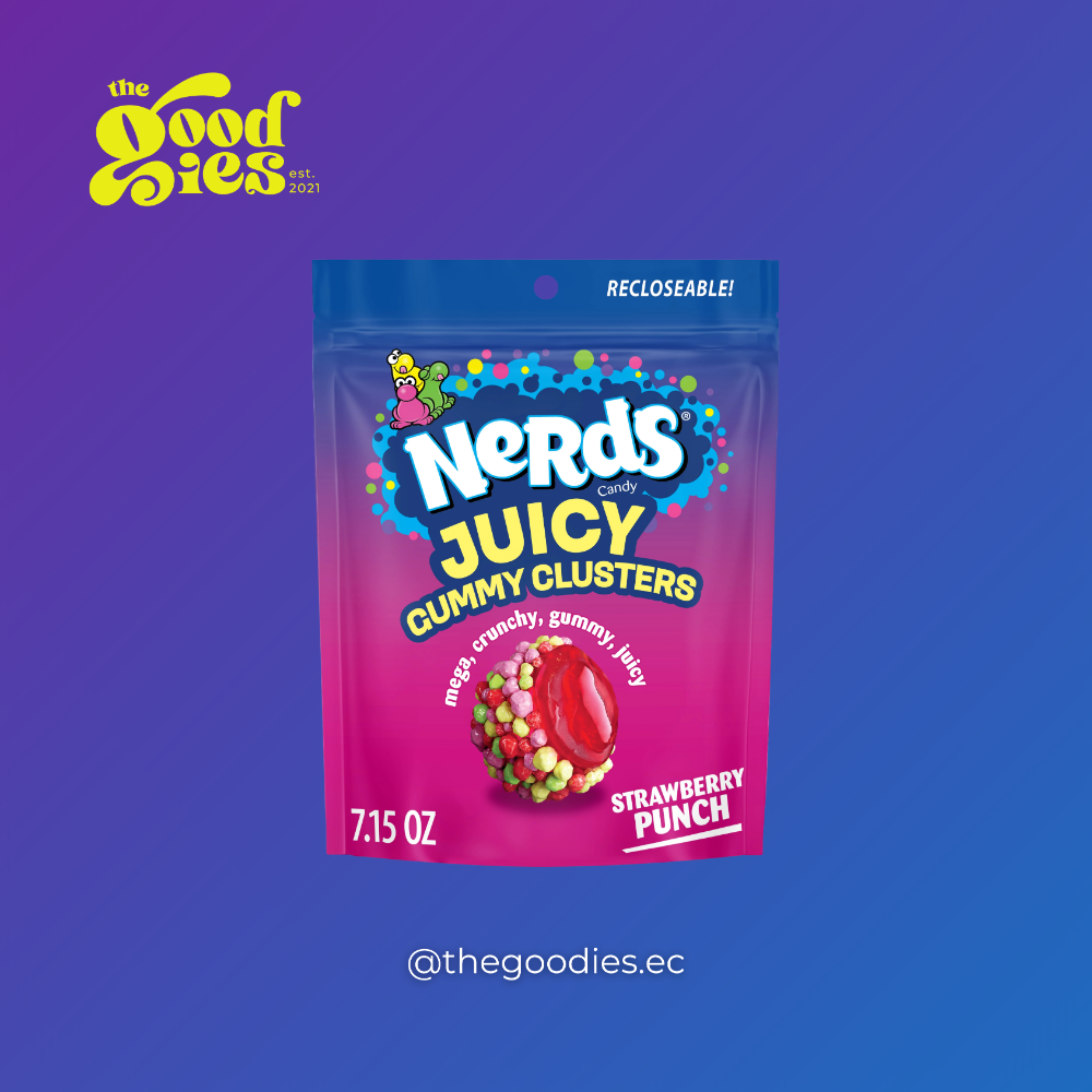Nerds Juicy Gummy Clusters (F) 7.5 oz