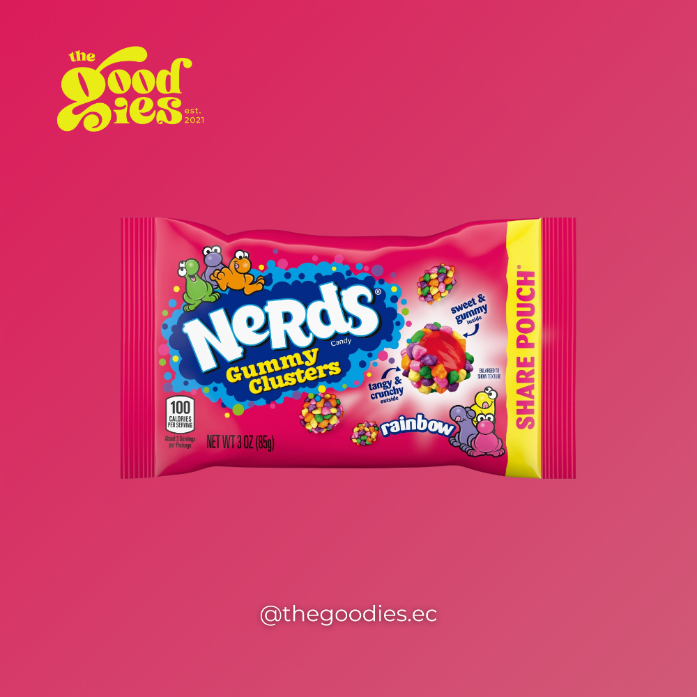 Nerds Gummy Clusters (F) 85 gr