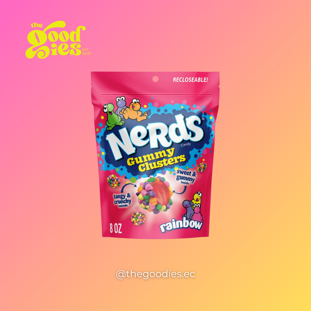 Nerds Gummt Clusters (F) 226 gr.