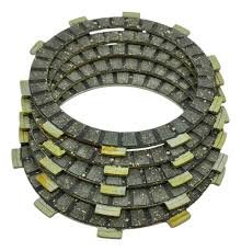 DISCOS DE CLUTCH YAMAHA XTZ-125 / CRUX-110 (M.A) / DT-175 (5 PCS) (E1,F3)