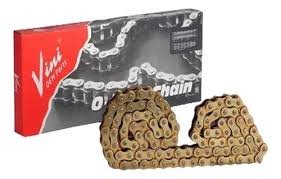 CADENA DE TRACCION 428H-124L (DORADA) (E2F5)
