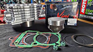 KIT DE CILINDRO CON EMPAQUES Y SELLOS CG-150 A 175 (RACING) (E1F5)