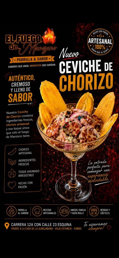 Cheviche de Chorizo