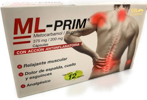 ML - PRIM GEL. Metocarbamol / Ibuprofeno