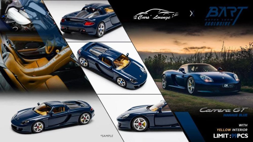 Carrera GT - Agate Blue Manaus - Resina