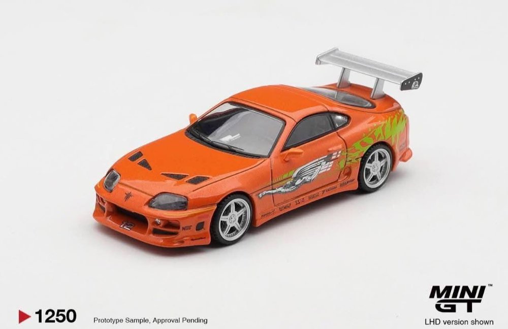 (Pre-orden) Fast & Furious Toyota Supra BOMEX ”The Fast and the Furious” Brian O’Conner
