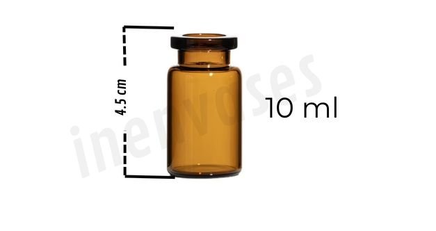 Agrafe 10ml Ambar - B. 20