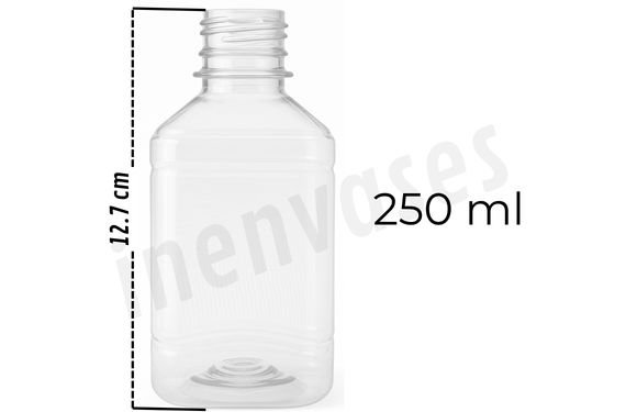 Cuadrada PET 250ml - R. 28