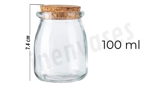 Pudin 100ml con Corcho