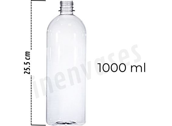 Bala 1000ml PET Cristal - R. 28