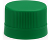 Tapa Plastica 28mm Verde Oscuro