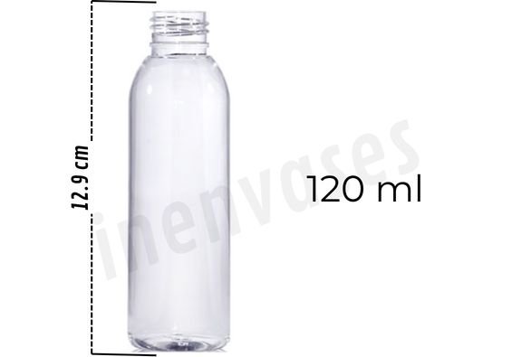 Bala 120ml PET Cristal - R. 24
