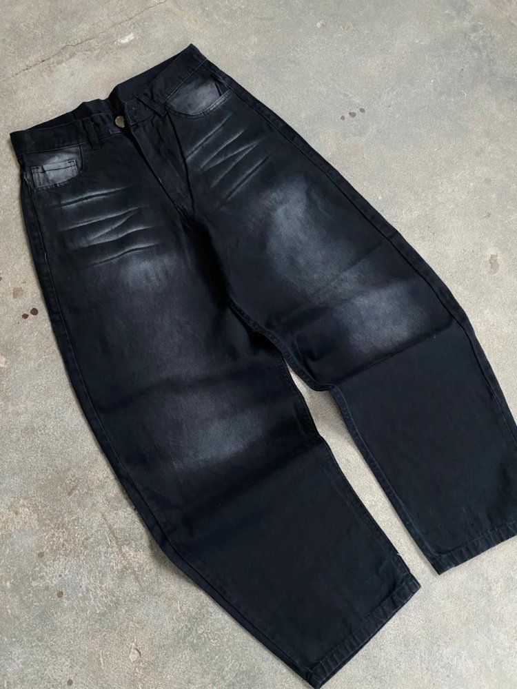 Baggy liso negro