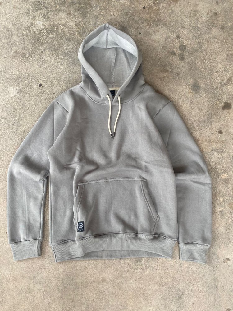buzo liso gris perla