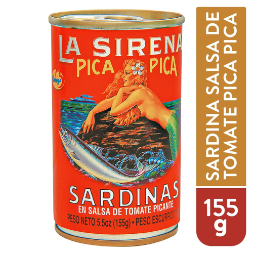sardina la sirena  pica pica 155g