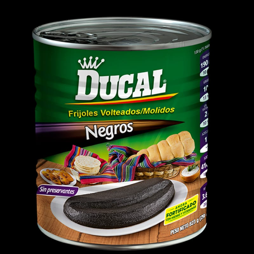 Ducal frijol volteados bote de 823g
