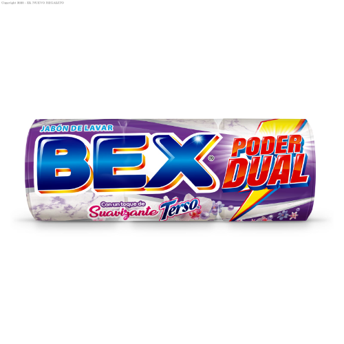 Jabón de mega bola bex morado de 540g c/u