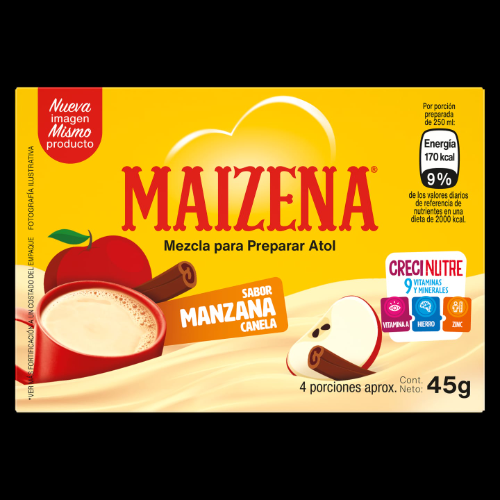 Maizena de manzana canela de 45g