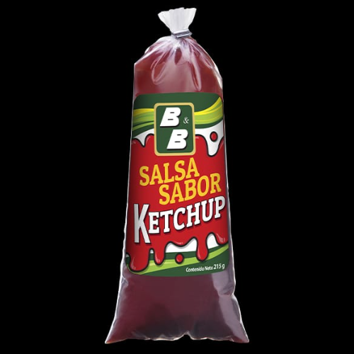 Salsa ketchup BYB 215g