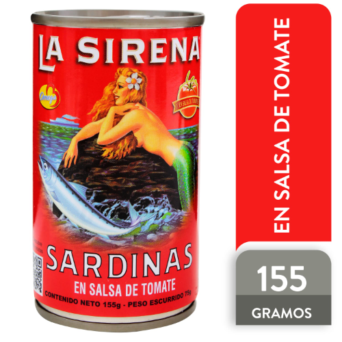 sardina la sirena normal 155g