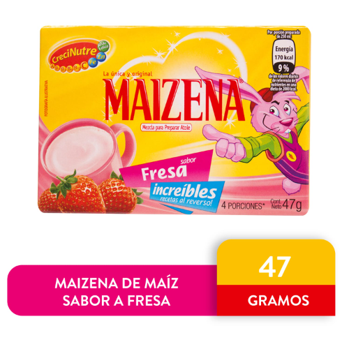 maizena sabor fresa  45g