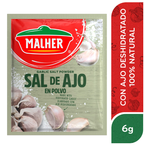 sal de ajo Malher 6g