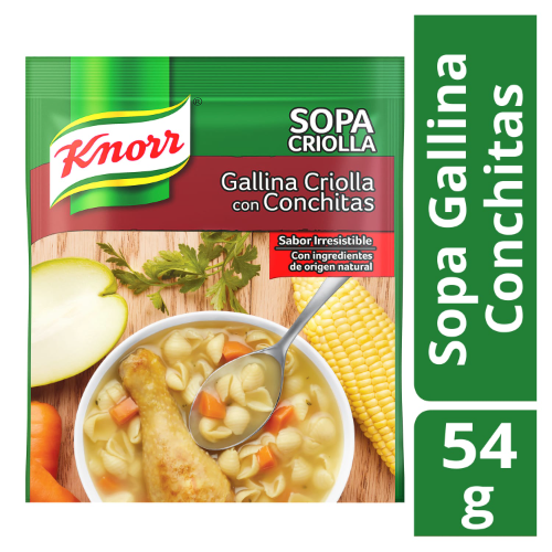 Knorr gallina con Conchita