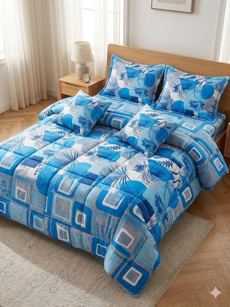 ACOLCHADO  5 PIEZAS ESTAMPADO