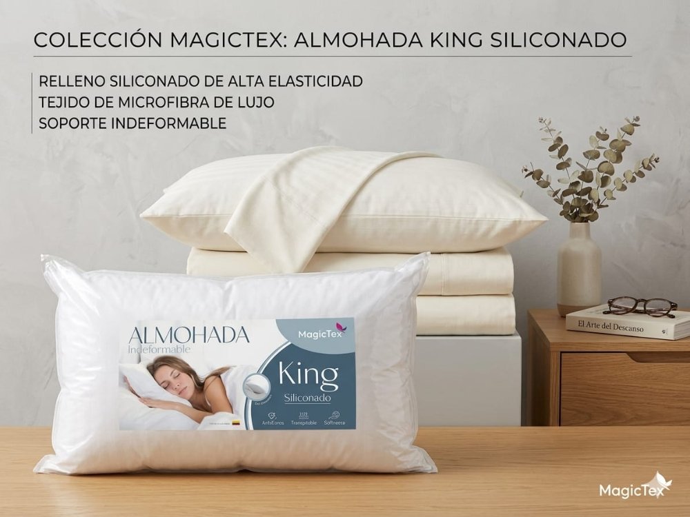 ALMOHADA LISA KING