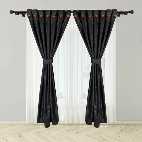 CORTINA JACQUARD BOTON