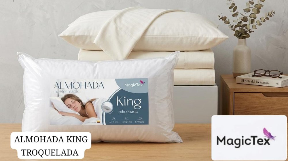 ALMOHADA KING TROQUELADA