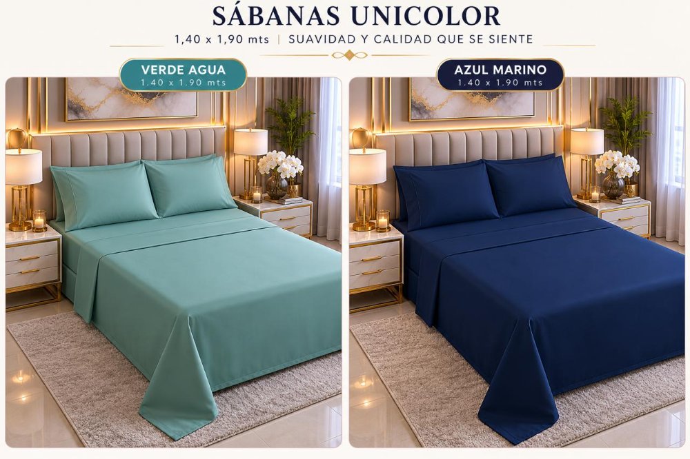 SABANA DOBLE LISA ESTUCHE HOME LITE