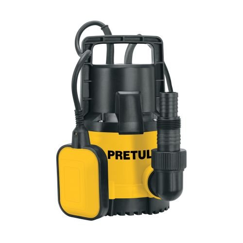 Bomba sumergible plástica 3/4hp para agua limpia Pretul
