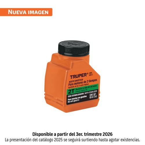 Aceite sintético para motor de 2 tiempos 60ml