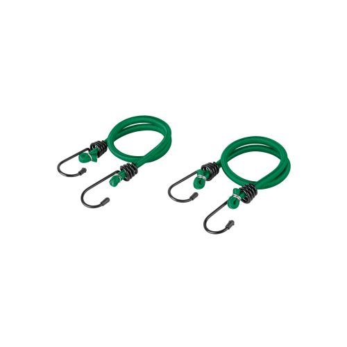 BOLSA CON 2 TENSORES ELÁSTICOS VERDES DE 45 CM, PRETUL